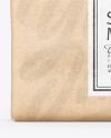 Kraft Paper Soap Bar Package Mockup
