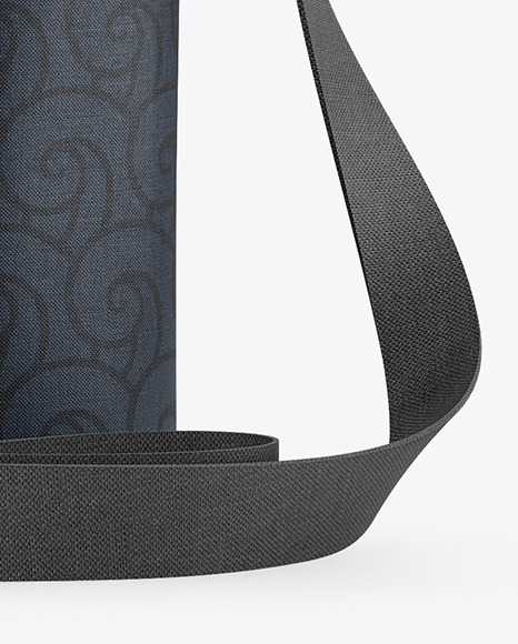 Matte Water Bottle W Case Mockup PSD #5