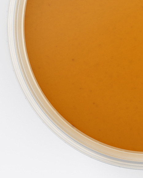 Plastic Soup Container Mockup PSD #7