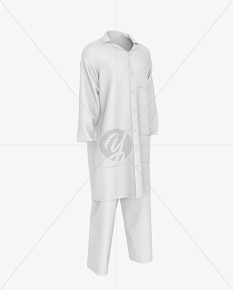 Download Medical Uniform Mockup Back Half Side View In Apparel Mockups On Yellow Images Object Mockups