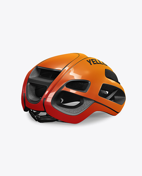 Download Cycling Helmet Mockup In Apparel Mockups On Yellow Images Object Mockups