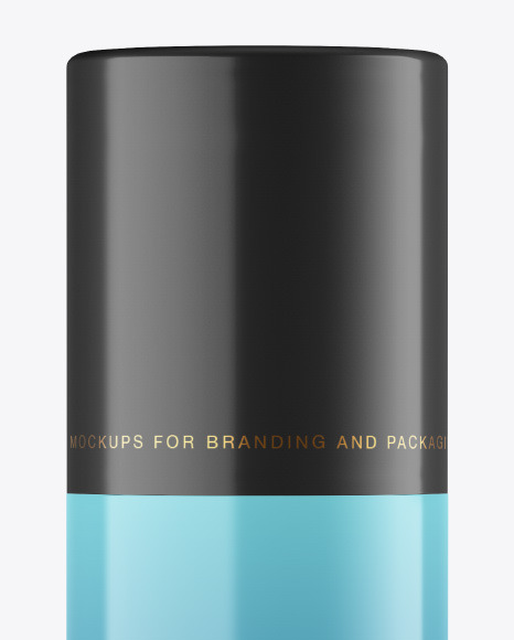 Glossy Plastic Bottle Mockup PSD #6