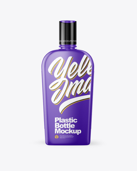 Plastic Bottle Mockup