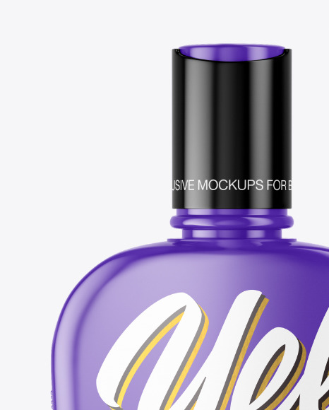 Plastic Bottle Mockup PSD #2