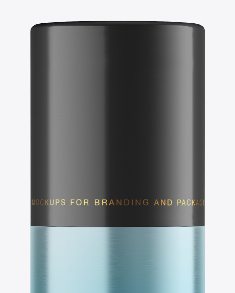 Metallic Bottle Mockup PSD #6