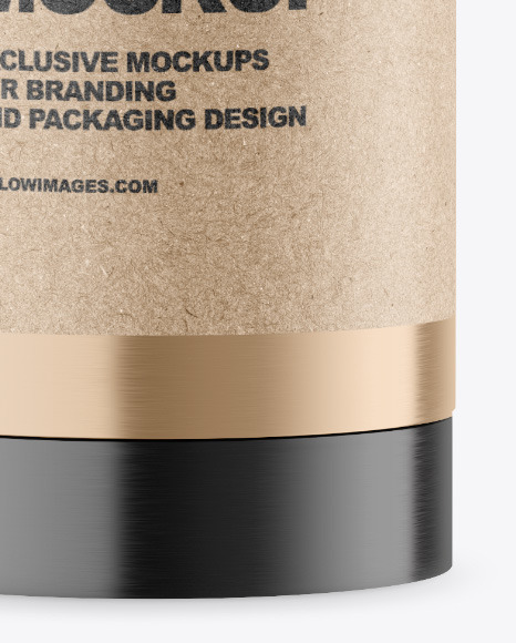 Metallic Bottle Mockup PSD #7