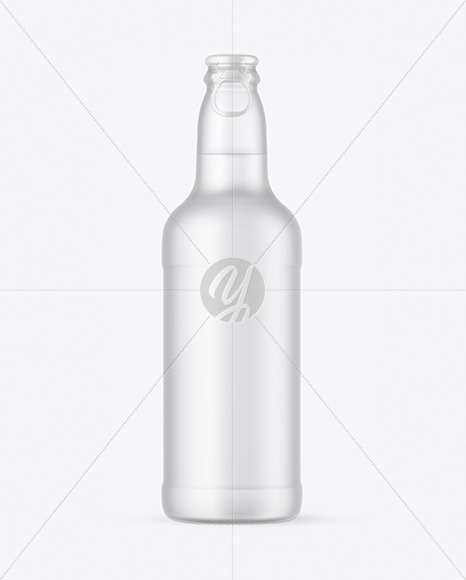 Download Frosted Glass Water Bottle Mockup Free Mockups