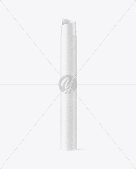 Download Kraft Mailing Tube Mockup In Tube Mockups On Yellow Images Object Mockups