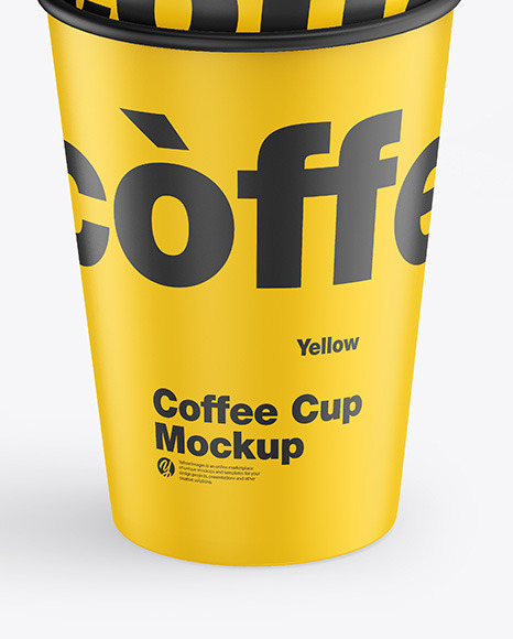 Matte Coffee Cups Mockup PSD #7