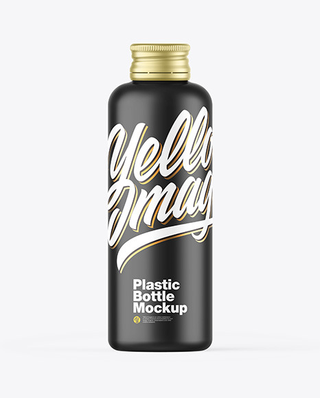 Matte Bottle w  Metallic Cap Mockup PSD #2