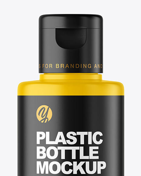 Matte Cosmetic Bottle Mockup PSD #1