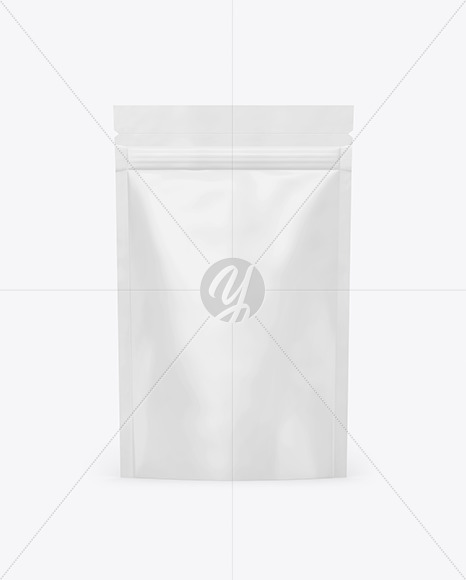 Download Glossy Stand Up Pouch Mockup In Pouch Mockups On Yellow Images Object Mockups