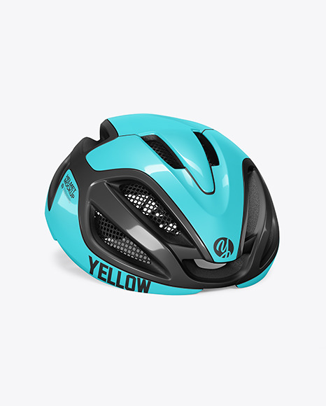 Download Cycling Helmet Mockup In Apparel Mockups On Yellow Images Object Mockups