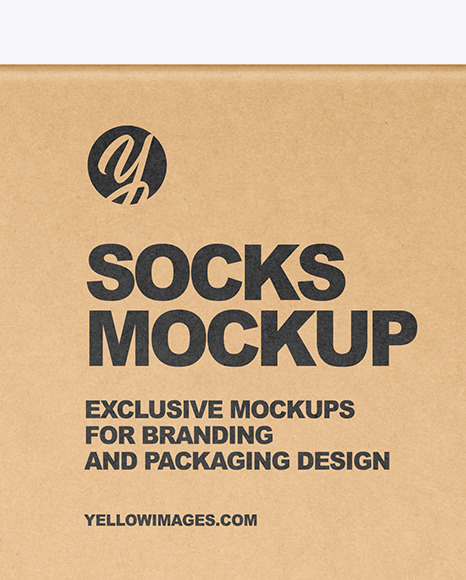 Socks Mockup PSD #6