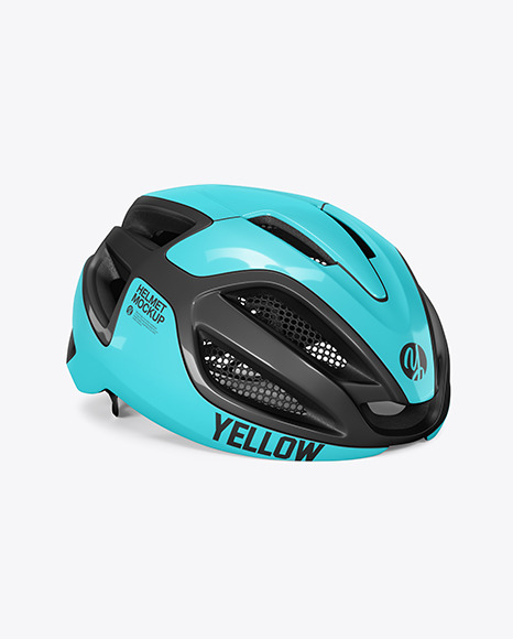 Download Cycling Helmet Mockup In Apparel Mockups On Yellow Images Object Mockups