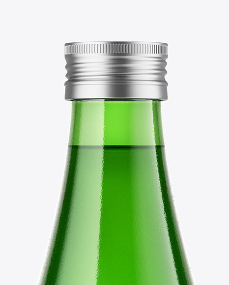 Download 750ml Green Glass Water Bottle Mockup In Bottle Mockups On Yellow Images Object Mockups