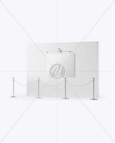 Download Canvas Picture on the Wall Mockup Free Mockups