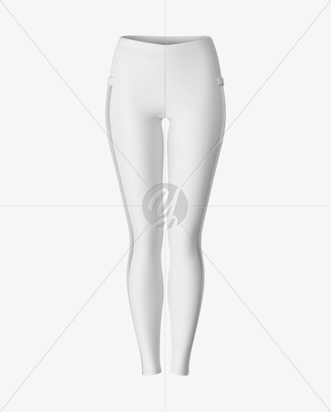 Download Mesh Leggings Front View In Apparel Mockups On Yellow Images Object Mockups