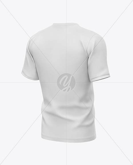 Download Men's Short Sleeve Henley Shirt Mockup Free Mockups
