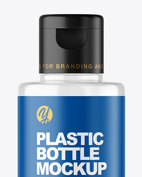 Clear Cosmetic Bottle Mockup PSD #2