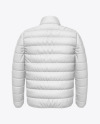 Download Matte Nylon Men S Down Jacket Mockup In Apparel Mockups On Yellow Images Object Mockups