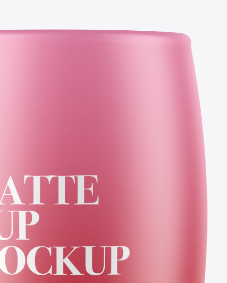 Matte Cup Mockup PSD #2