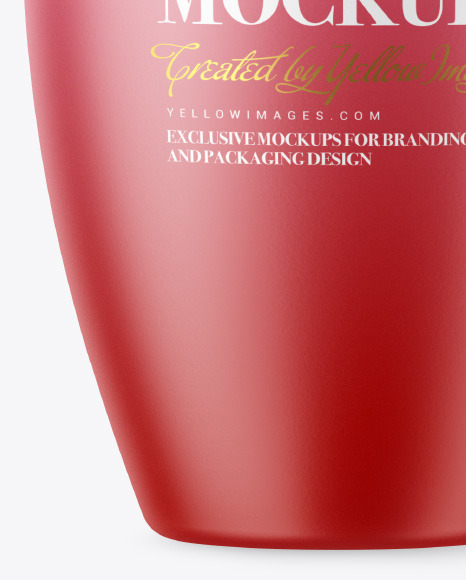 Matte Cup Mockup PSD #1