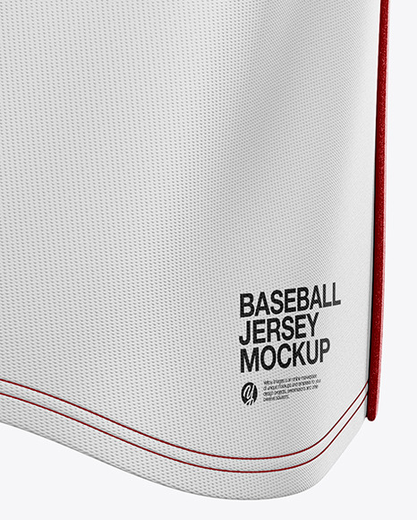 Men s Baseball Jersey Mockup PSD #1