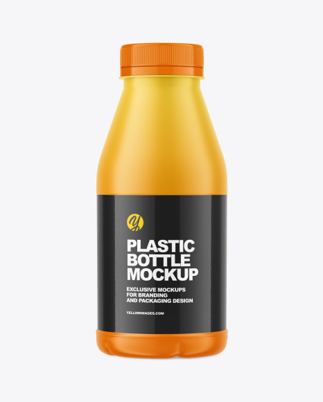 Juice Bottle Mockup