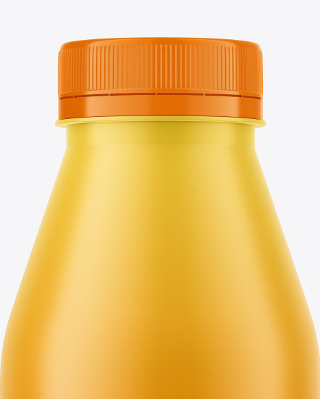 Matte Plastic Bottle Mockup PSD #2