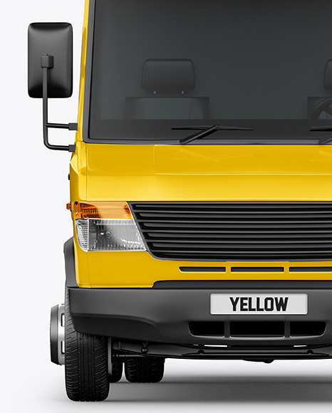 Panel Van Mockup - Front View