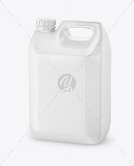 Plastic Jerrycan Mockup PSD #3