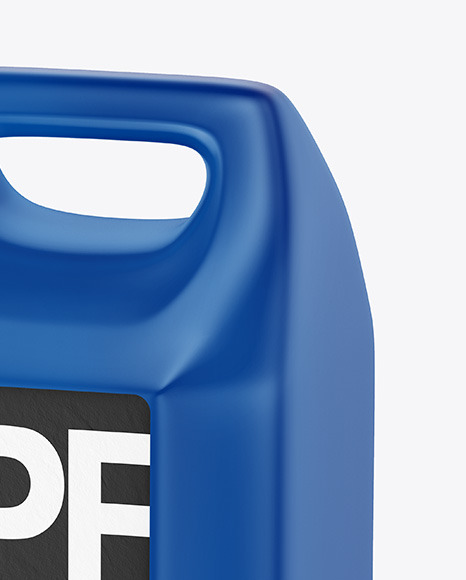 Plastic Jerrycan Mockup PSD #6