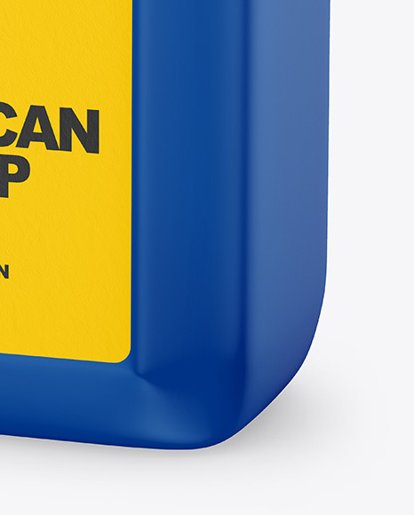 Plastic Jerrycan Mockup PSD #5