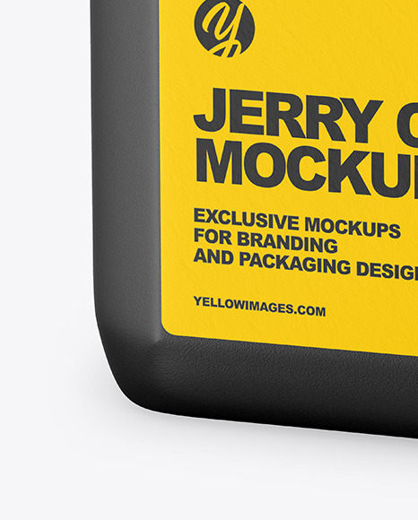 Textured Jerrycan Mockup PSD #7