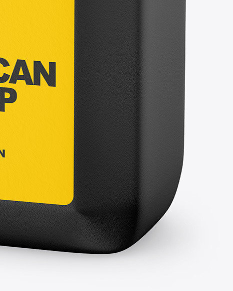 Textured Jerrycan Mockup PSD #5
