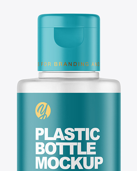 Frosted Cosmetic Bottle Mockup PSD #2
