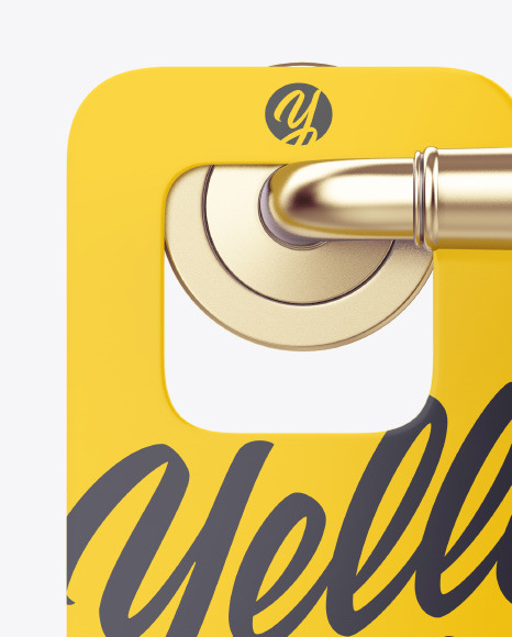 Door Hanger Mockup PSD #2