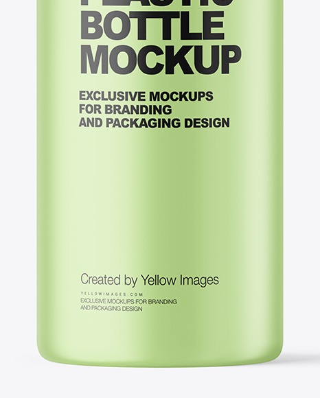 Frosted Cosmetic Bottle Mockup PSD #1