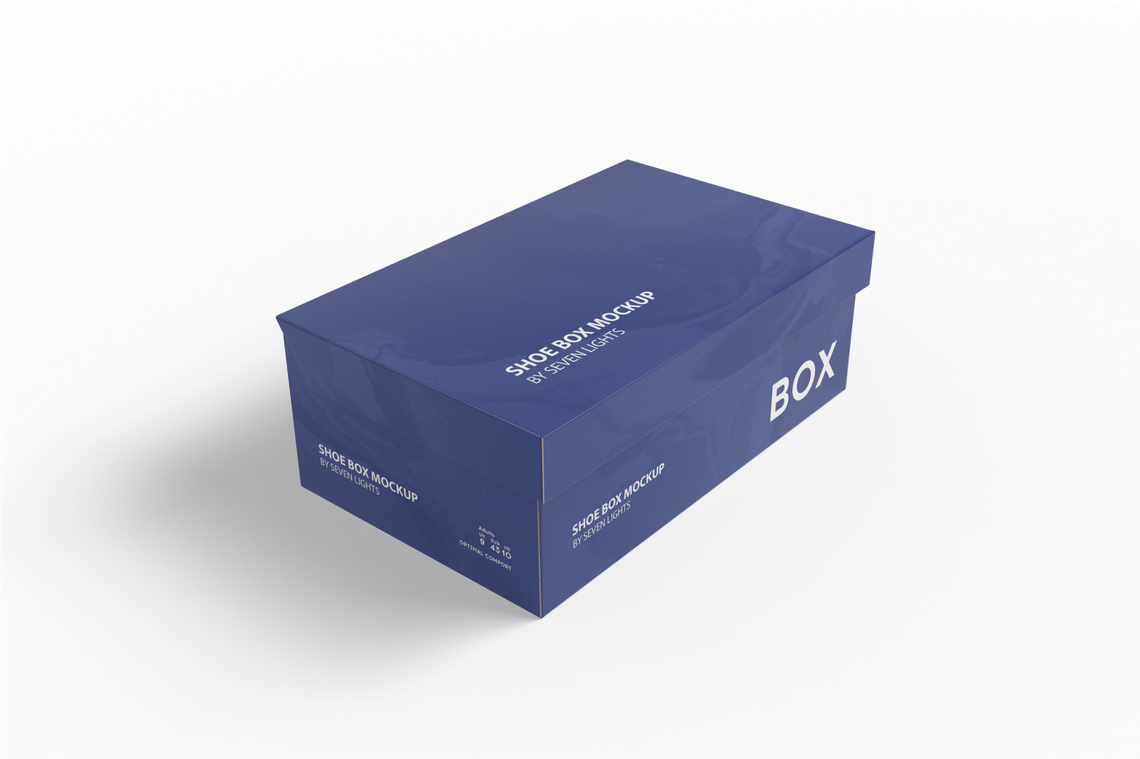 Shoe Box Mockup In Packaging Mockups On Yellow Images Creative Store