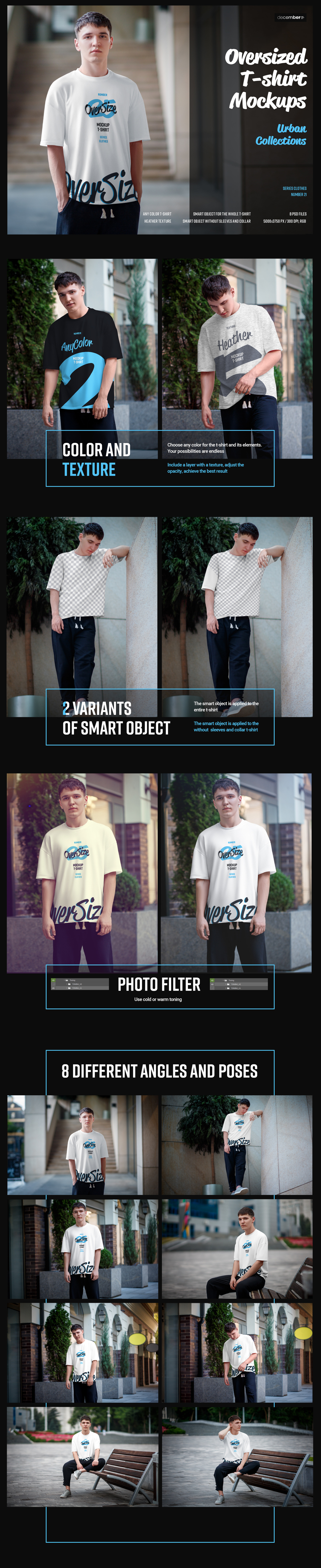 Download 8 Oversized T Shirt Mockup Urban Style In Apparel Mockups On Yellow Images Creative Store