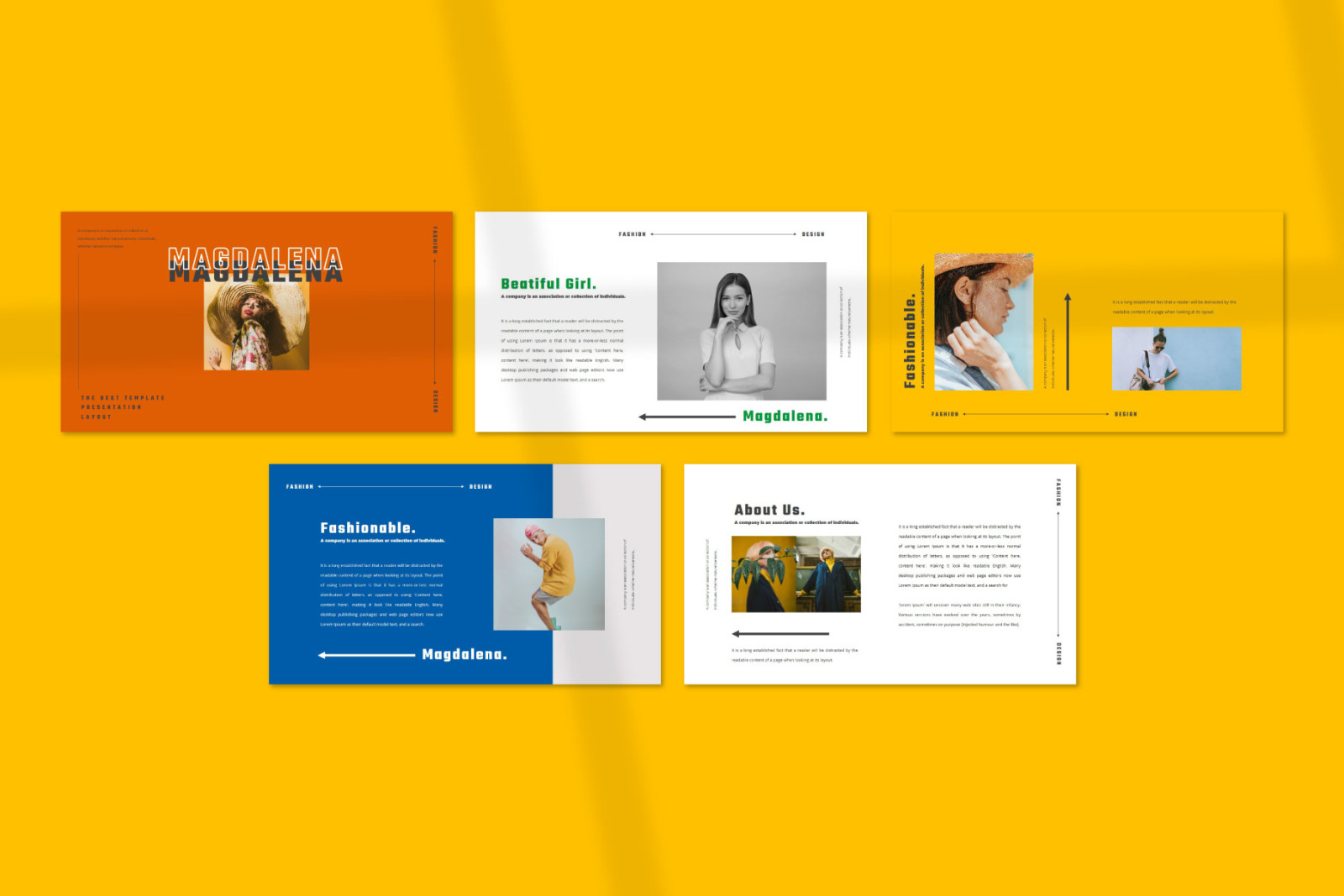 MAGDALENA Powerpoint Template