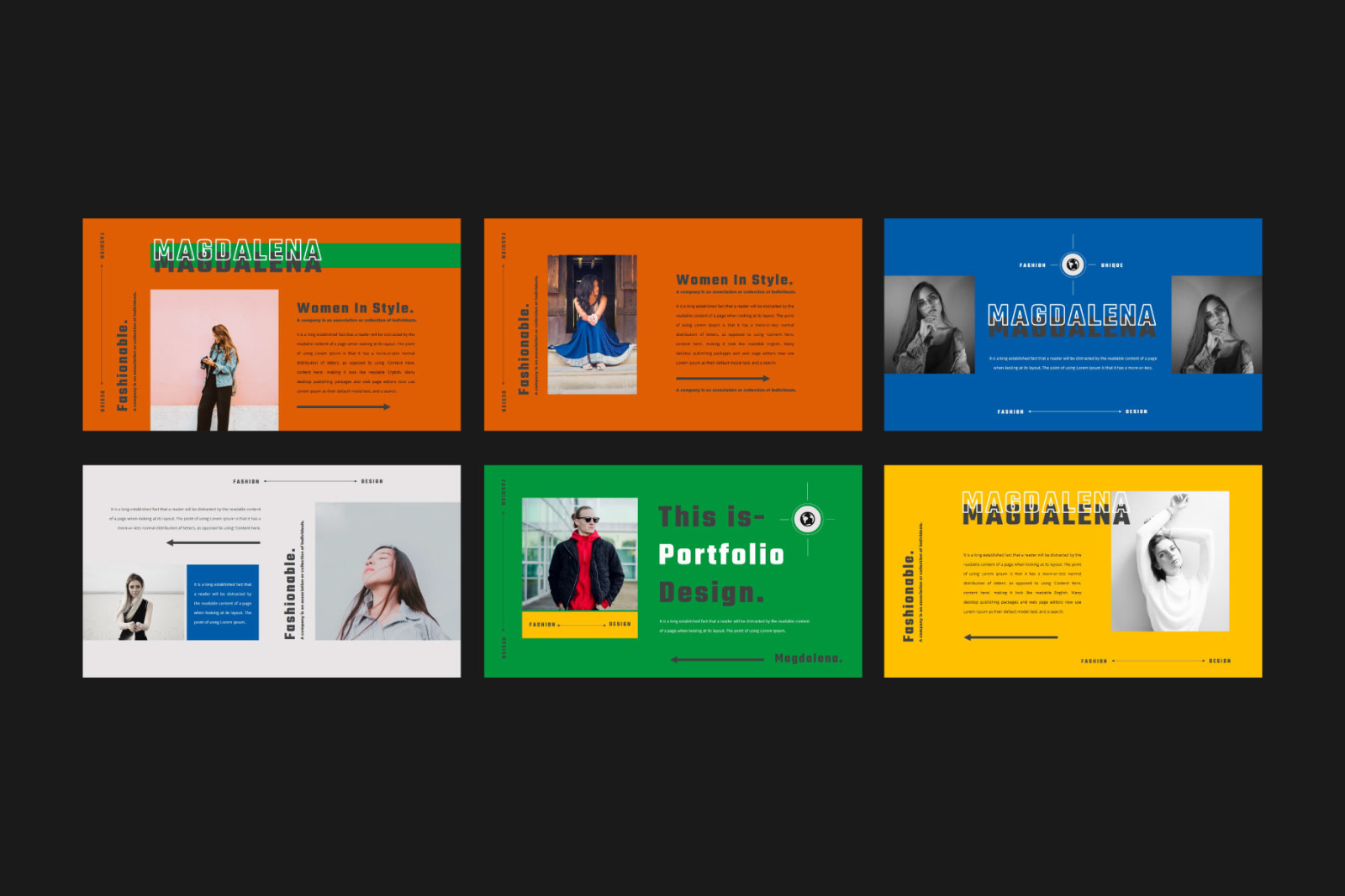 MAGDALENA Powerpoint Template