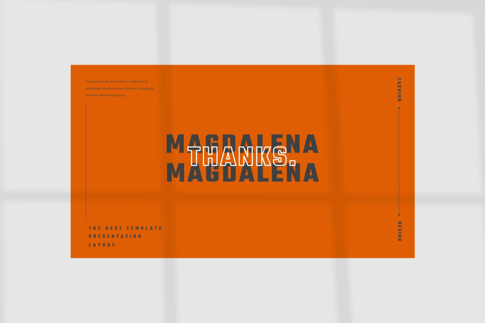 MAGDALENA Powerpoint Template