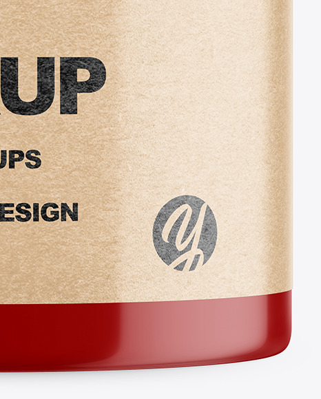 Glossy Jar Mockup PSD #5