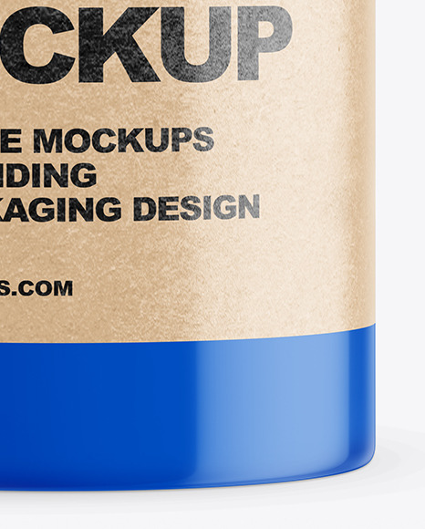 Glossy Jar Mockup PSD #5