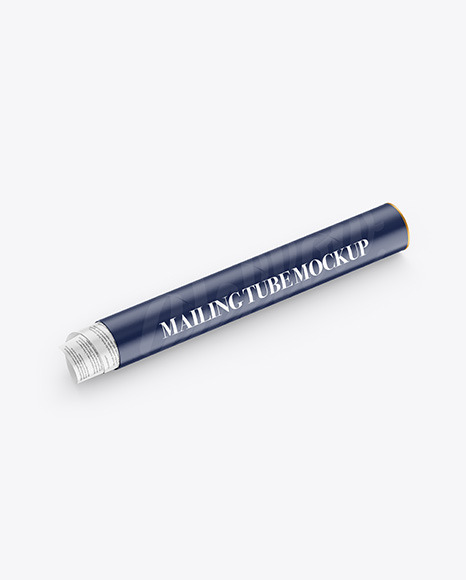 Matte Mailing Tube Mockup