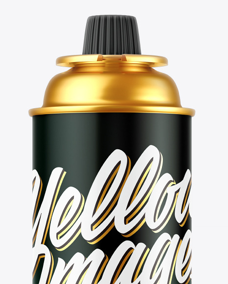 Download Matte Gas Canister Mockup In Can Mockups On Yellow Images Object Mockups