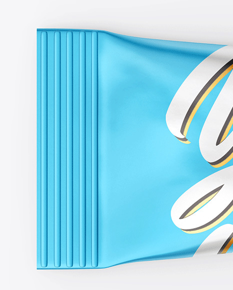 Metallic Stick Sachet Mockup PSD #6