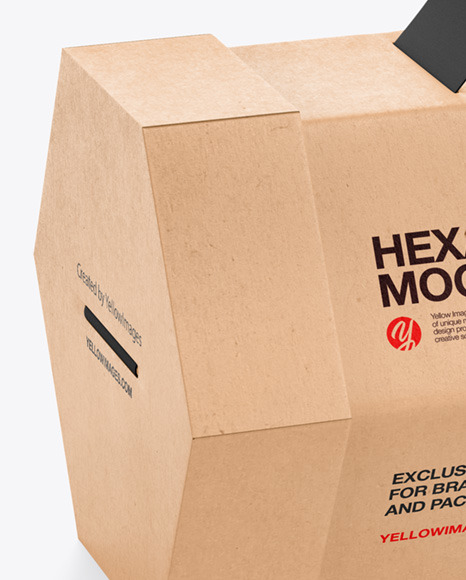 Download 266+ Hexagon Box Mockup Free Best Quality Mockups PSD